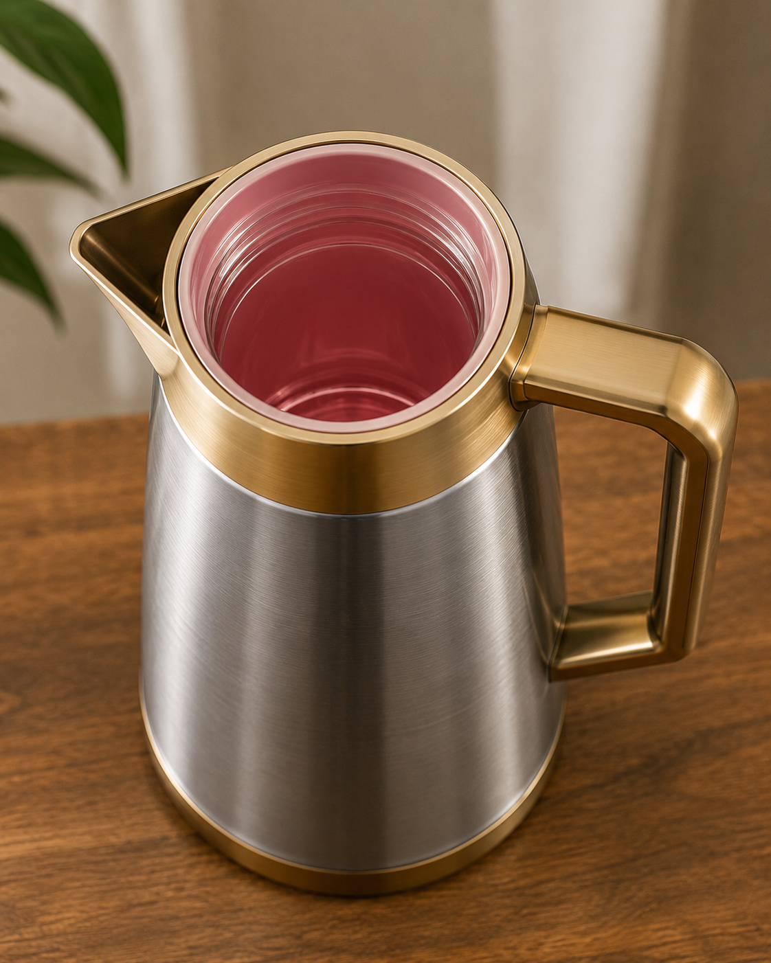 Safura Stainless Steel Carafe — Double Wall Insulated