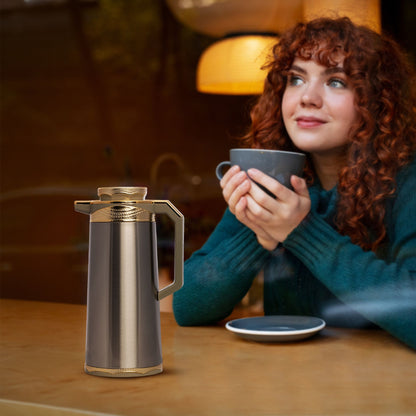 Safura Stainless Steel Carafe — Double Wall Insulated