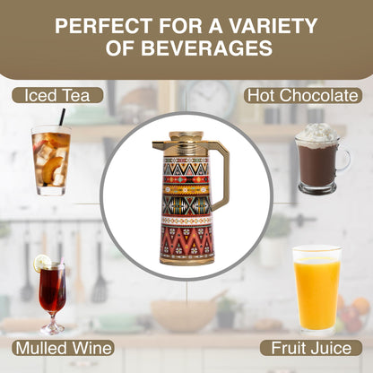 Safura Stainless Carafe — Slim Pour Spout