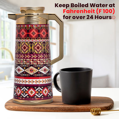 Safura Stainless Carafe — Slim Pour Spout