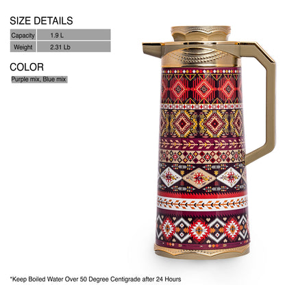 Safura Stainless Carafe — Slim Pour Spout