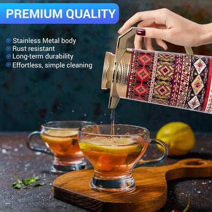 Safura Stainless Carafe — Slim Pour Spout