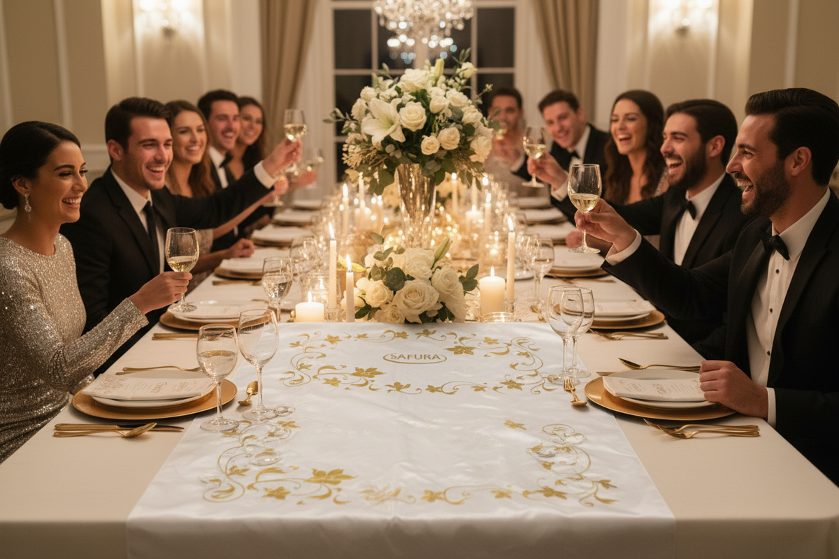 Table Cover — Banquet Scene Enhanced